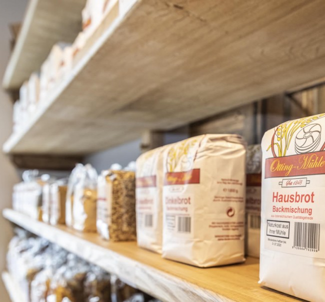 Regionales Mehl im Dorfladen Flachau © Christian Fischbacher