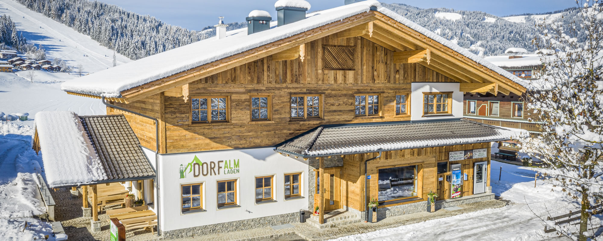 Dorfalm & Dorfladen Flachau - Regional kaufen - Regional essen