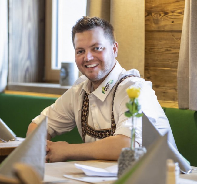 Simon Schiefer - Besitzer und Betreiber von Dorfalm und Dorfladen in Flachau © Christian Fischbacher